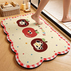 Cute Animal-Themed Memory Foam Bath Mat | High & Bury