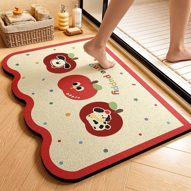 Cute Animal-Themed Memory Foam Bath Mat | High & Bury