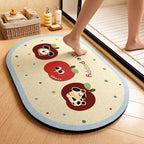 Cute Animal-Themed Memory Foam Bath Mat | High & Bury