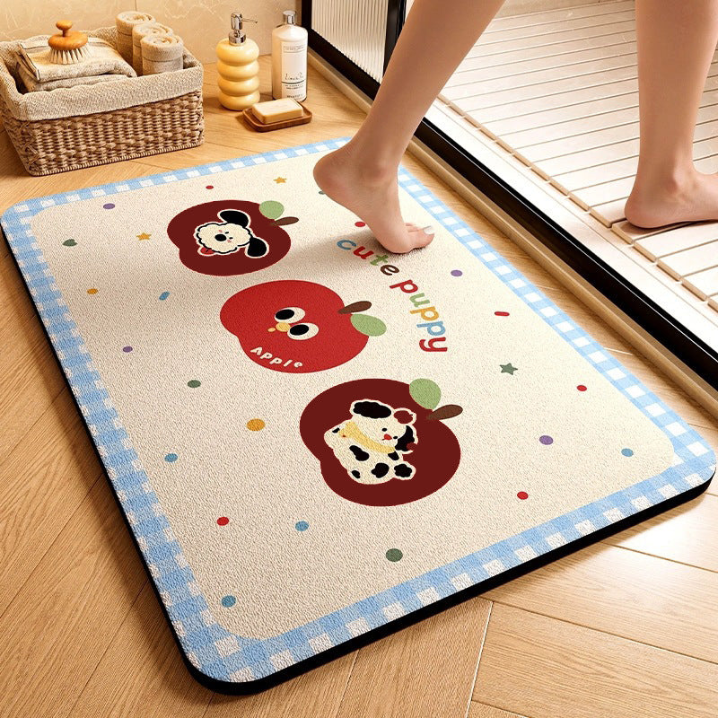 Cute Animal-Themed Memory Foam Bath Mat | High & Bury