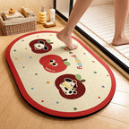 Cute Animal-Themed Memory Foam Bath Mat | High & Bury