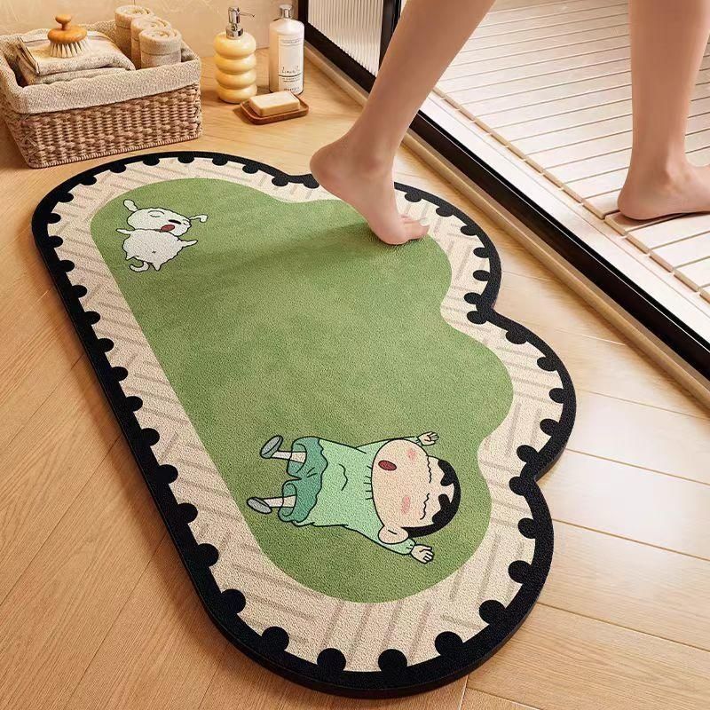 Cute Animal-Themed Plush Bath Mat | High & Bury