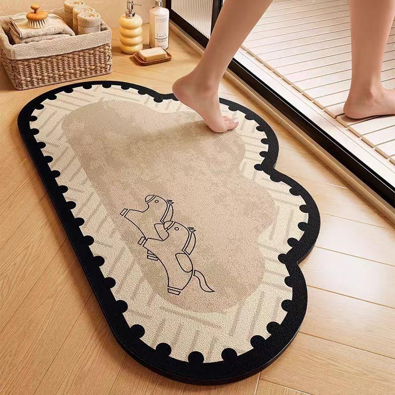 Cute Animal-Themed Plush Bath Mat | High & Bury