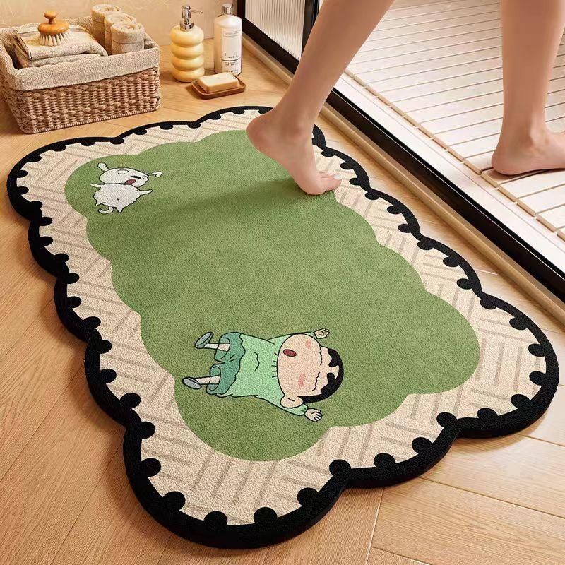 Cute Animal-Themed Plush Bath Mat | High & Bury