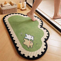 Cute Animal-Themed Plush Bath Mat | High & Bury