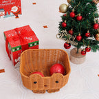 Cute Animal-Themed Woven Storage Basket | High & Bury