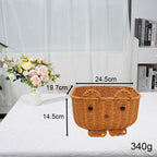 Cute Animal-Themed Woven Storage Basket | High & Bury