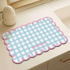Cute Bear-Themed Absorbent Kitchen Mat | High & Bury