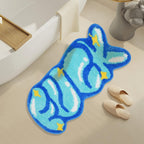 Cute Bunny-Shaped Bath Mat | High & Bury