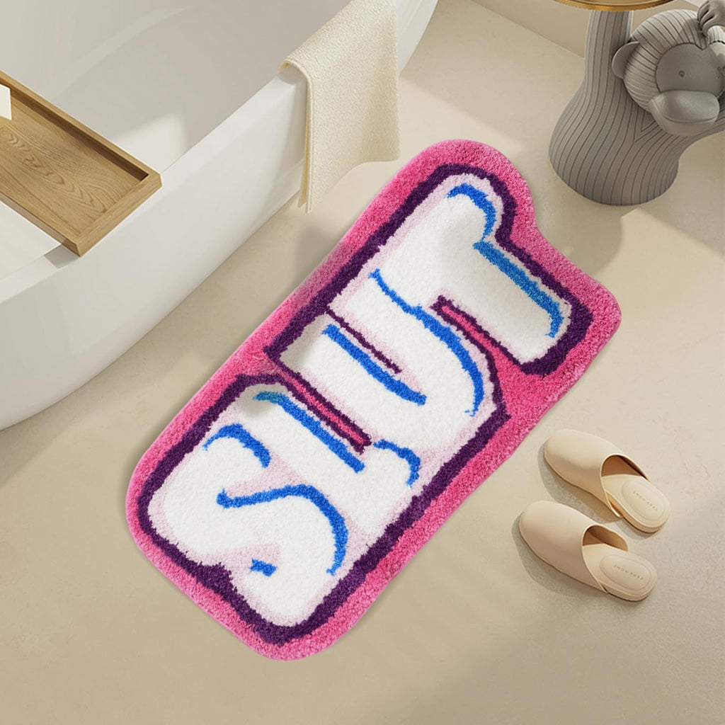 Cute Bunny-Shaped Bath Mat | High & Bury