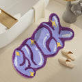 Cute Bunny-Shaped Bath Mat | High & Bury
