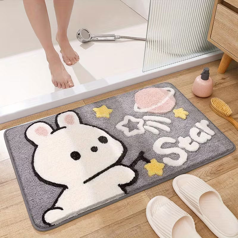 Cute Bunny Shaped Decorative Area Rug | High & Bury