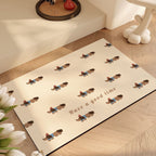 Cute Cartoon Animal Bath Mat | High & Bury
