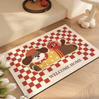 Cute Cartoon Animal Bath Mat | High & Bury