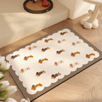 Cute Cartoon Animal Bath Mat | High & Bury