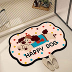 Cute Cartoon Animal Bath Mat | High & Bury
