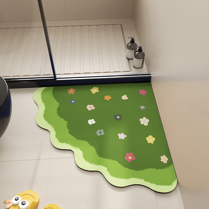 Cute Cartoon Animal-Themed Bath Mat | High & Bury