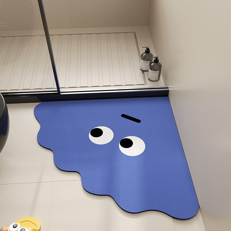 Cute Cartoon Animal-Themed Bath Mat | High & Bury