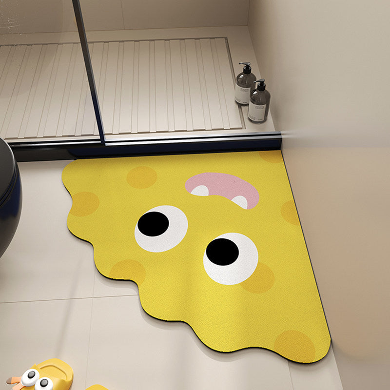 Cute Cartoon Animal-Themed Bath Mat | High & Bury