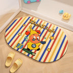 Cute Cartoon Character Welcome Mat | High & Bury