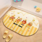 Cute Cartoon Character Welcome Mat | High & Bury