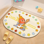 Cute Cartoon Character Welcome Mat | High & Bury