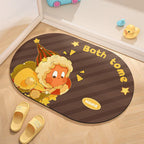 Cute Cartoon Character Welcome Mat | High & Bury