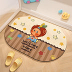 Cute Cartoon Character Welcome Mat | High & Bury