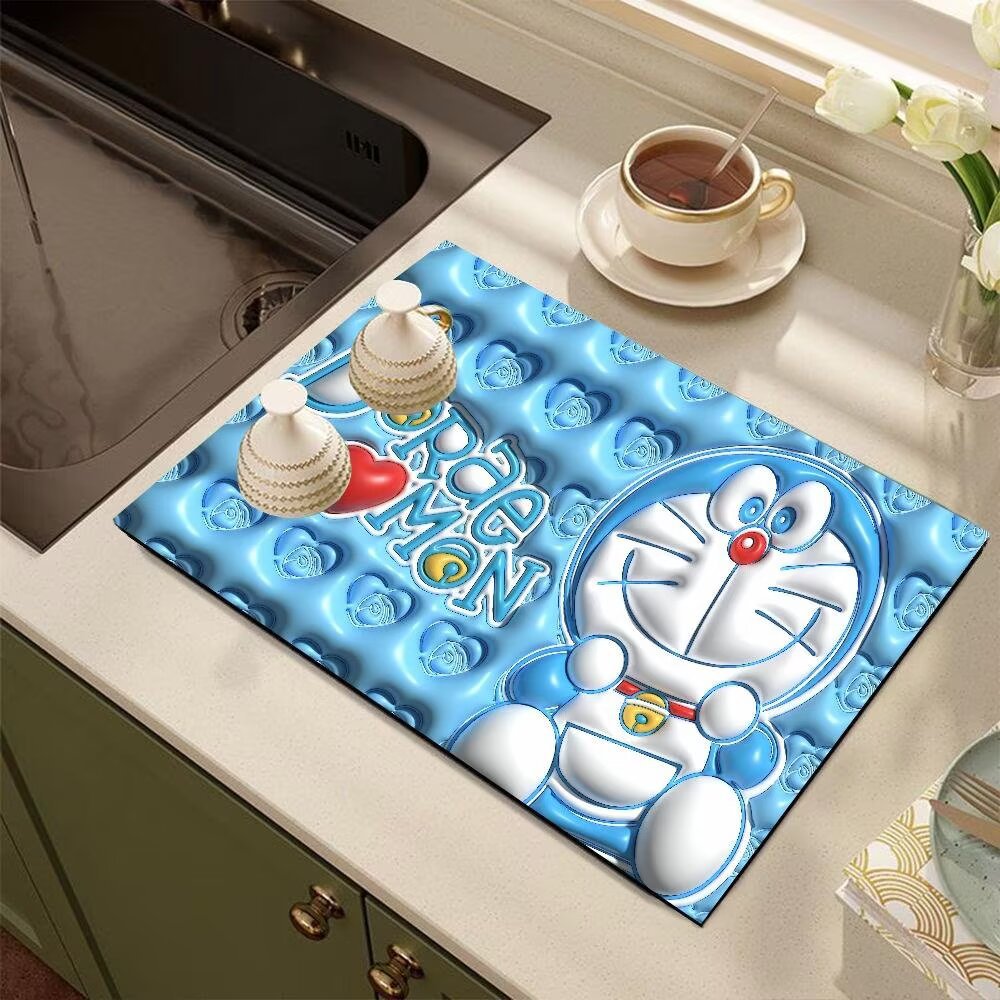 Cute Cartoon Dog-Themed Kitchen Mat | High & Bury