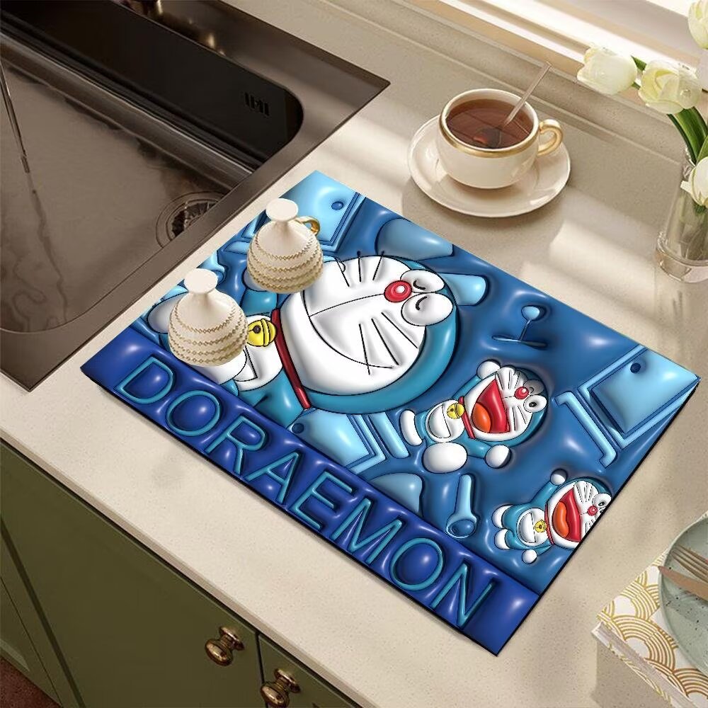 Cute Cartoon Dog-Themed Kitchen Mat | High & Bury