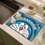 Cute Cartoon Dog-Themed Kitchen Mat | High & Bury