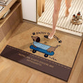 Cute Cartoon Dog-Themed Plush Bath Mat | High & Bury