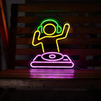 Cute Cartoon Mushroom Neon LED Wall Light with Acrylic Back | High & Bury