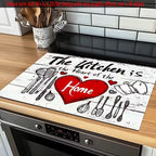 Cute Cartoon Sheep-Patterned Kitchen Mat | High & Bury