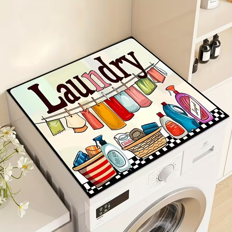 Cute Cartoon Sheep-Patterned Kitchen Mat | High & Bury