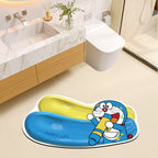 Cute Cartoon-Themed Bathroom Bath Mat | High & Bury