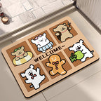 Cute Cartoon-Themed Welcome Mat | High & Bury