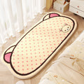 Cute Character-Shaped Plush Bath Mat | High & Bury