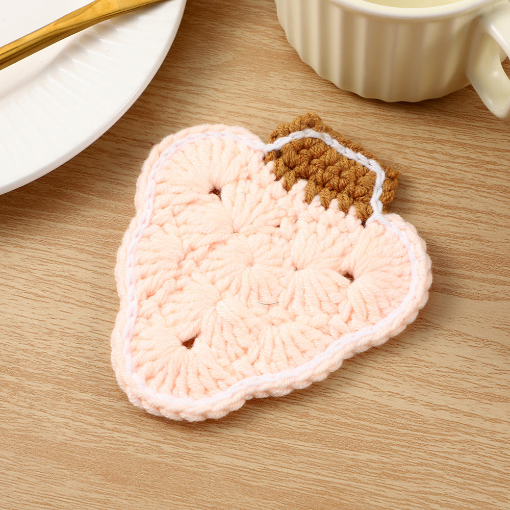 Cute Crocheted Decorative Coaster | High & Bury