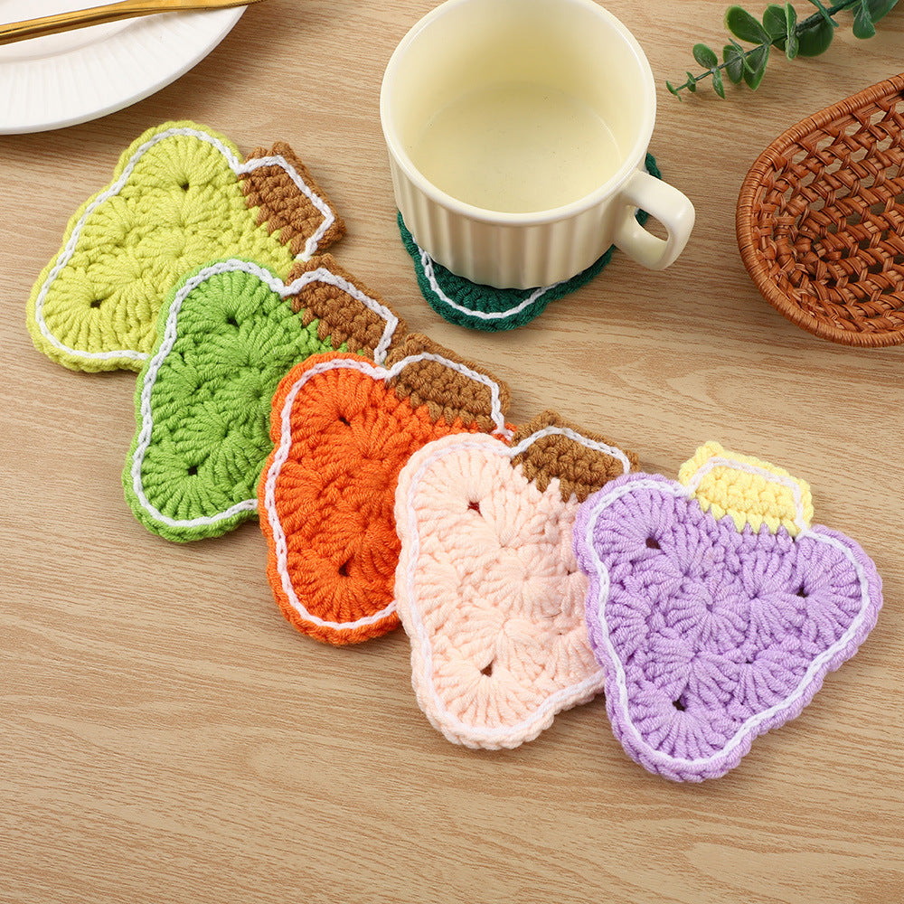 Cute Crocheted Decorative Coaster | High & Bury