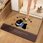 Cute Dog-Themed Decorative Bathroom Mat | High & Bury
