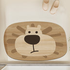 Cute Frog Design Bath Mat | High & Bury
