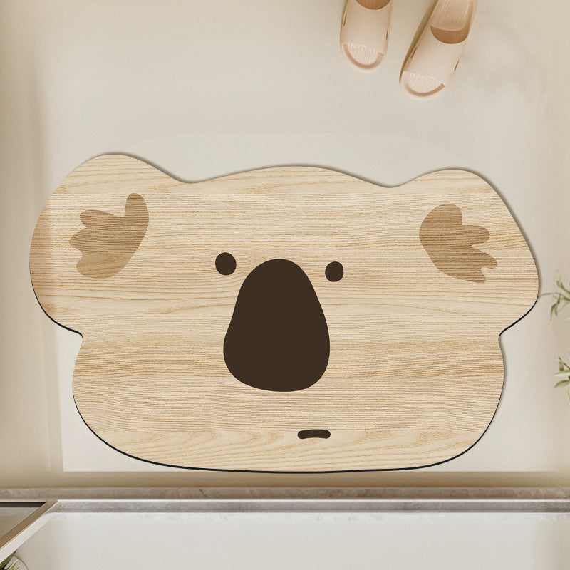 Cute Frog Design Bath Mat | High & Bury