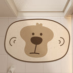 Cute Frog Design Bath Mat | High & Bury