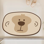 Cute Frog Design Bath Mat | High & Bury