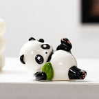 Cute Panda Decorative Figure | High & Bury