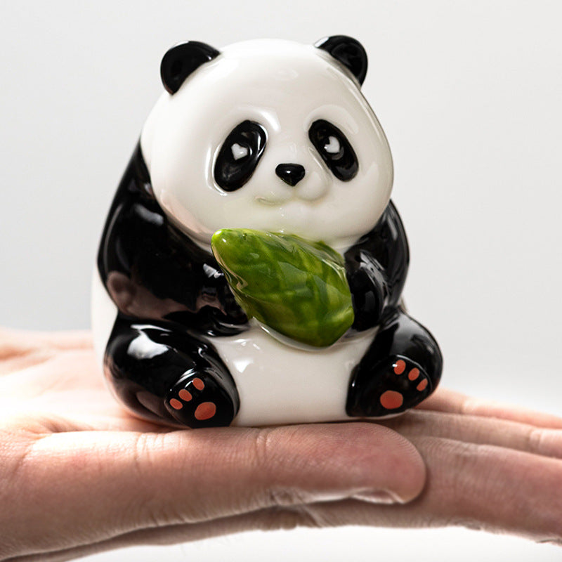 Cute Panda Decorative Figure | High & Bury