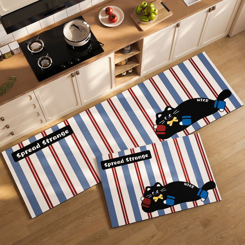 Cute Pet-Themed Kitchen Mat Set | High & Bury