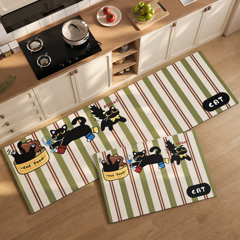 Cute Pet-Themed Kitchen Mat Set | High & Bury