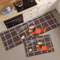 Cute Pet-Themed Kitchen Mat Set | High & Bury